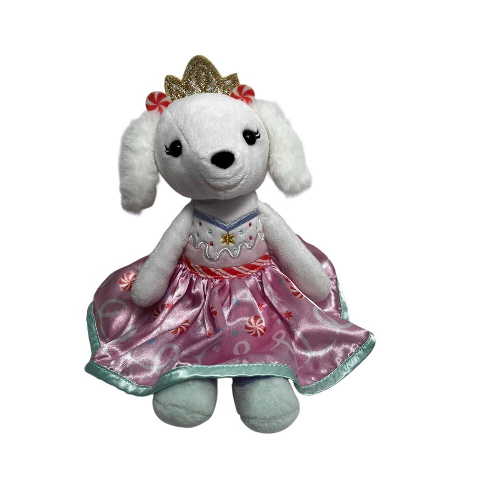Douglas Toys Peppermint Nutcracker Princess Pup 8" plush stuffed animal holiday